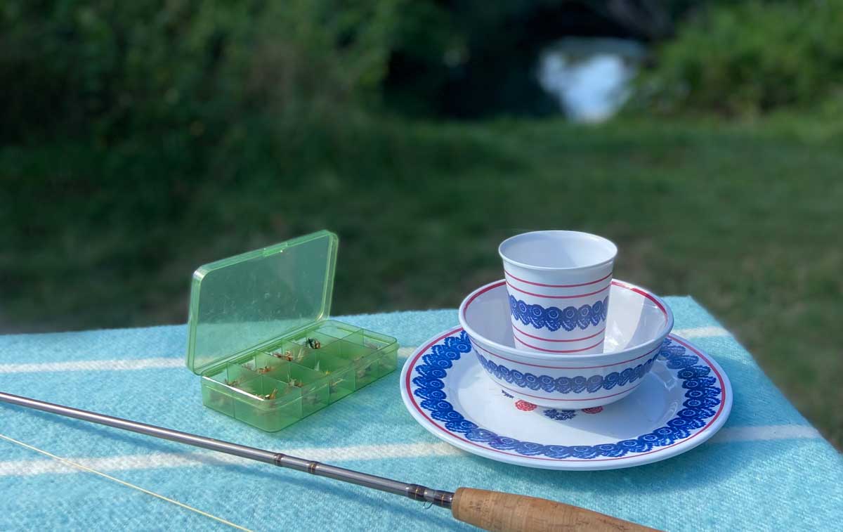 The Hebrides Plate, Bowl and Cup Set
