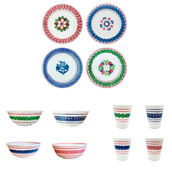 The Hebrides Plate, Bowl and Cup Set
