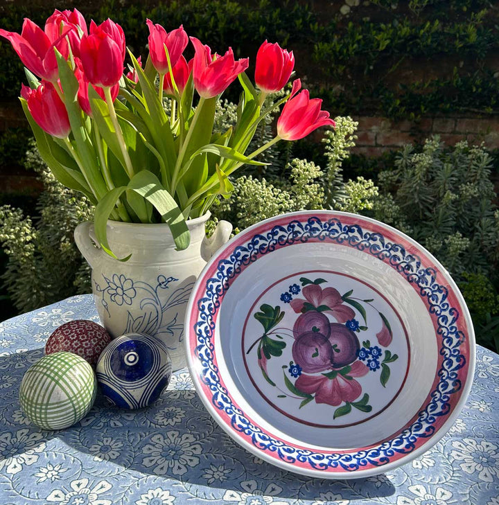 The Melrose Melamine Salad & Fruit Bowl