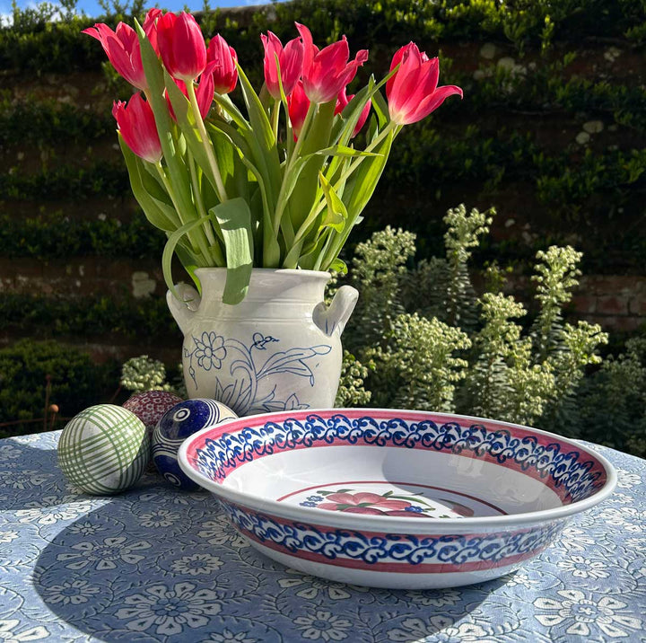The Melrose Melamine Salad & Fruit Bowl