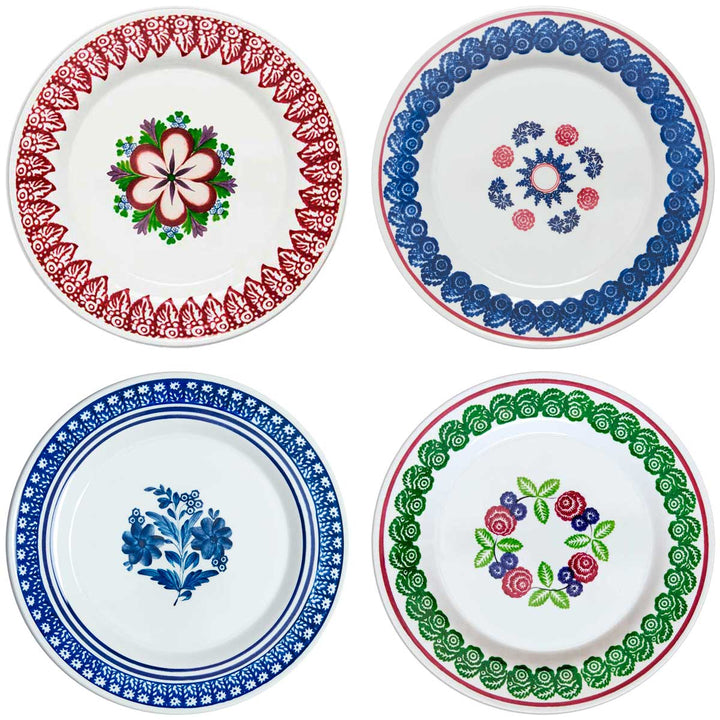 The Hebrides Melamine Plates Set